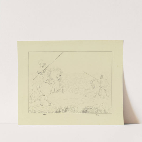 Siegfried and Lüdegast by Ferdinand Fellner