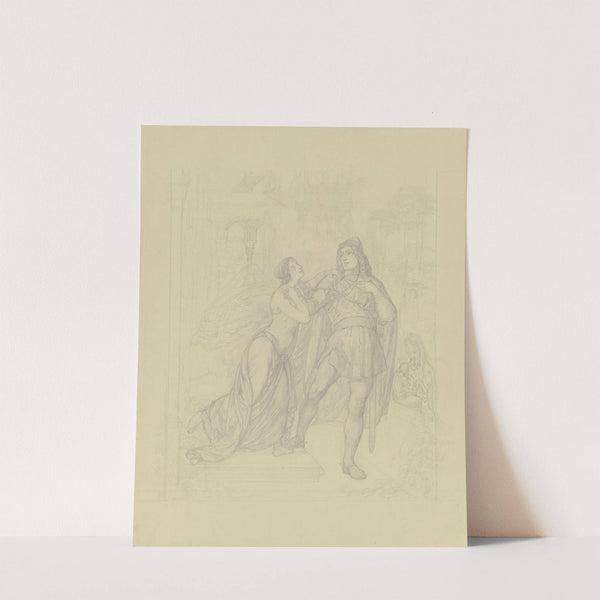 Siegfrieds Abschied von Kriemhild by Ferdinand Fellner