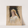 Sieglinde, sketch for the portrait of Adelajda Bolska, actress (1897) by Jan Ciągliński