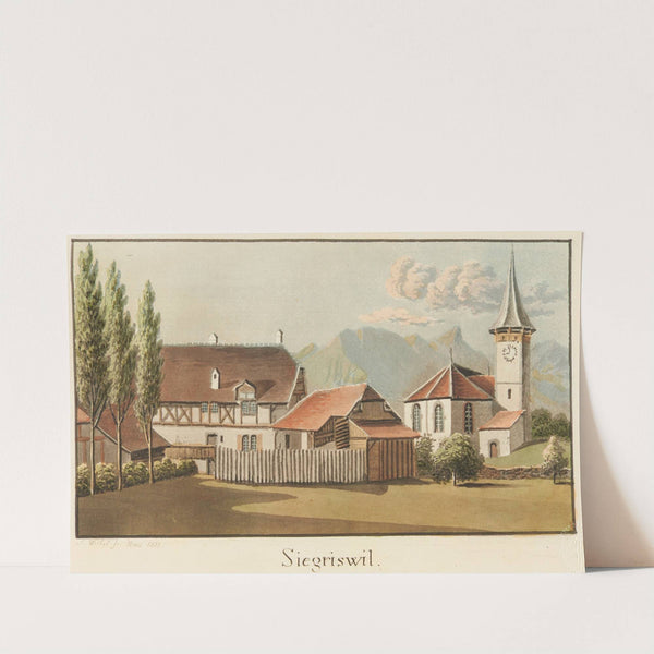 Siegriswil by Jakob Samuel Weibel