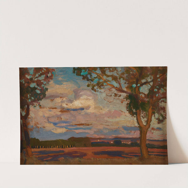 Sieniawa on the Rosia River by Jan Stanislawski