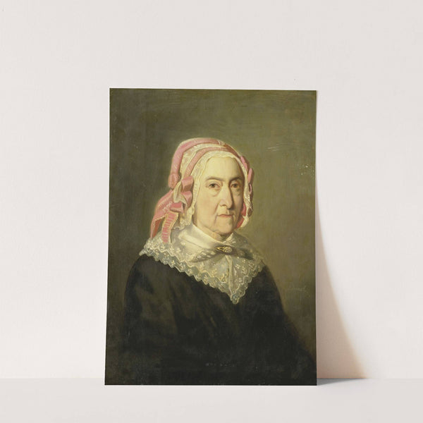 Sientje Nijkerk-Servaas at the age of 90, 1857 by Jozef Israëls