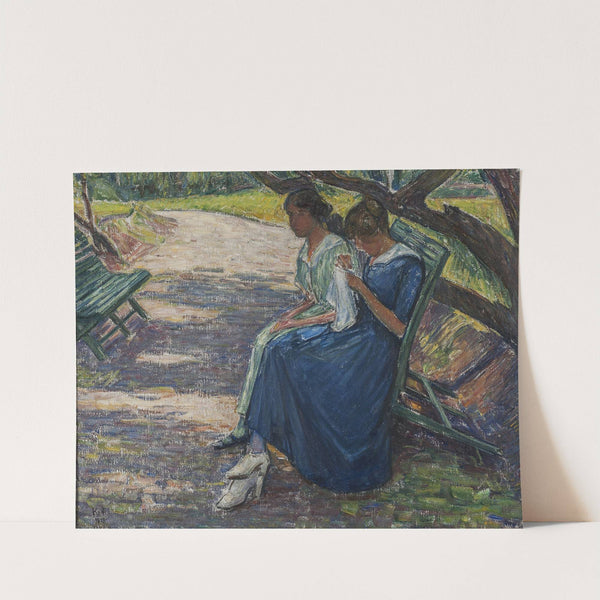 Siesta in the Garden by Karl Nordström
