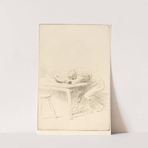 Siesta of a Laborer (Sieste d’un ouvrier) by Alphonse Legros