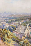 Sievering mit Blick über Wien