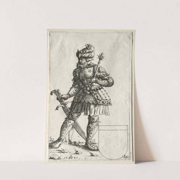 Sigismund II, King of Poland (1546) by Augustin Hirschvogel