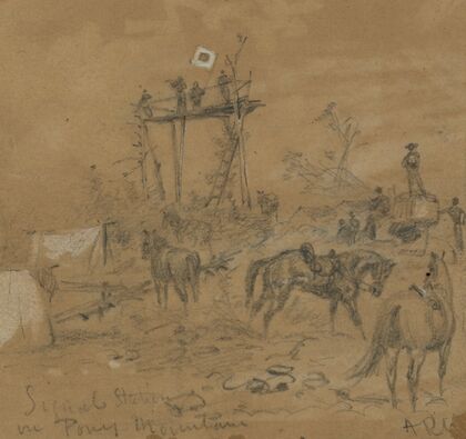 Signal Station on Pony Mountain