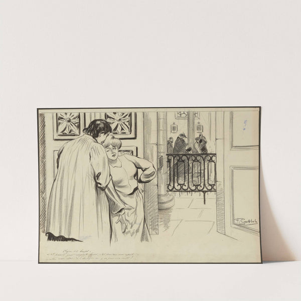 Signe des temps (1905) by Fernand Louis Gottlob