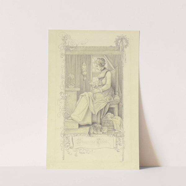 Silent love by Adrian Ludwig Richter