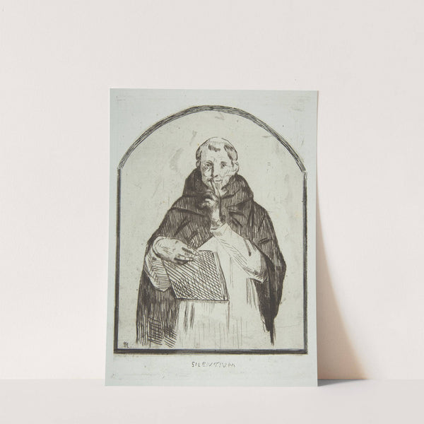 Silentium (1862–64) by Édouard Manet