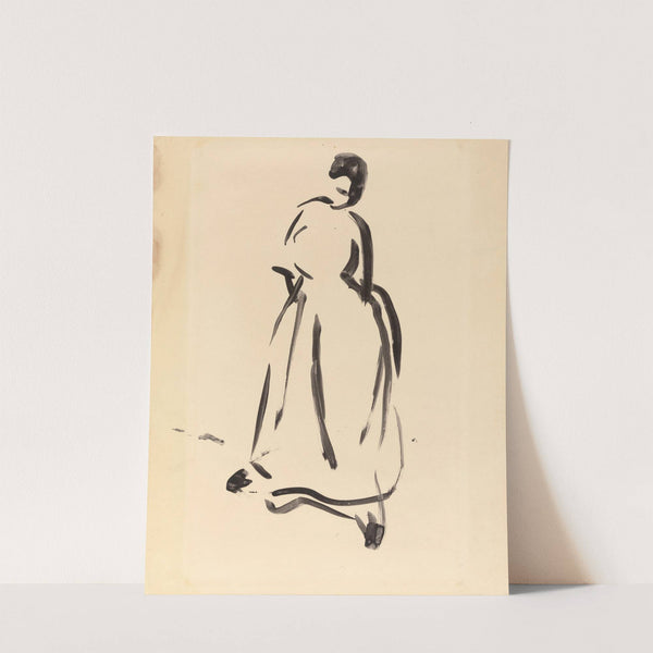 Silhouette of a Woman by Rik Wouters