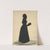 Silhouette of Mrs. Thomas Wheeler Williams, Lucretia Woodbridge Perkins, 1796-1829 by Auguste Edouart