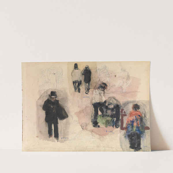 Silhouettes by James Ensor