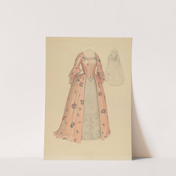 Silk Gown by Maude Schell