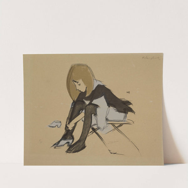 Silk Shoes by Helene Schjerfbeck