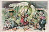 Silly old women! – their little brooms can’t sweep back the great big ocean