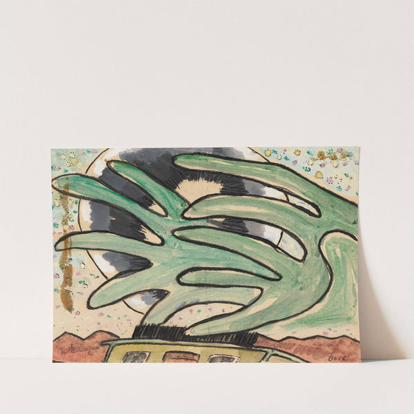 Silver Ball, Barge, and Trees (1930) by Arthur Dove