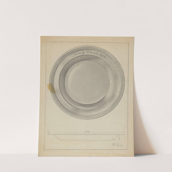 Silver Baptismal Basin by Horace Reina