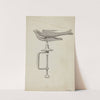 Silver Bird Sewing Holder by James M. Lawson