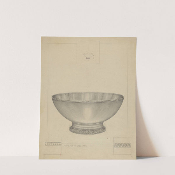 Silver Bowl (c. 1936) by Hans Westendorff