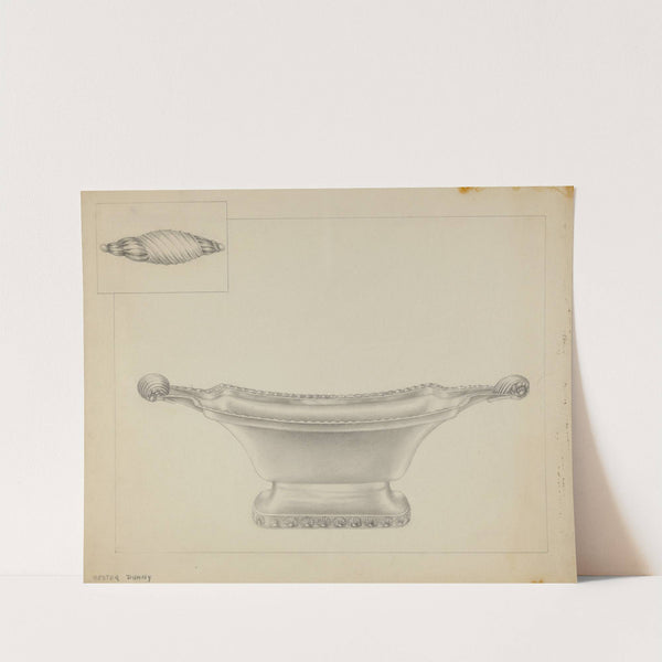 Silver Bowl (1935-1942) by Hester Duany