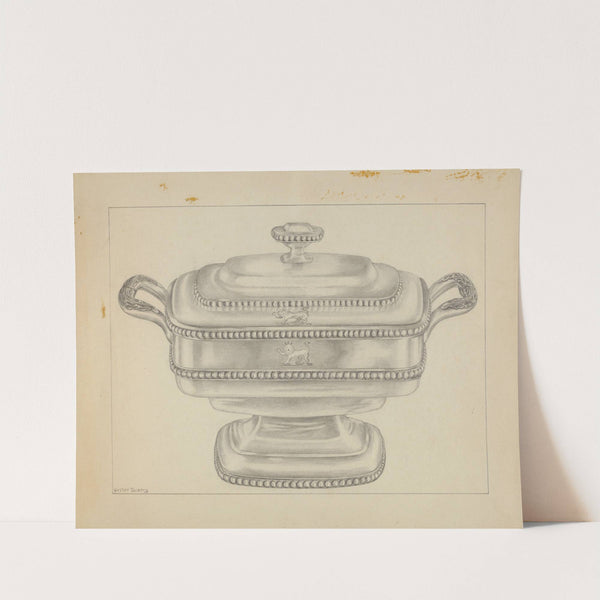 Silver Bowl (c. 1936) by Hester Duany