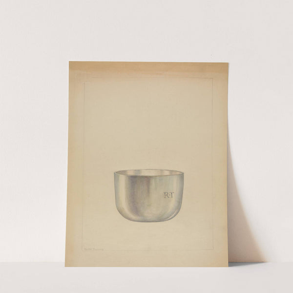 Silver Bowl (c. 1937) by Hester Duany