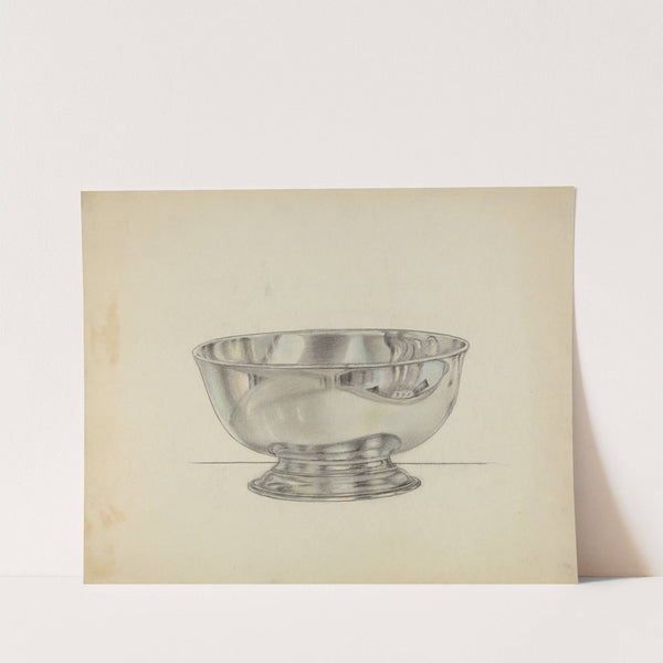 Silver Bowl by Horace Reina