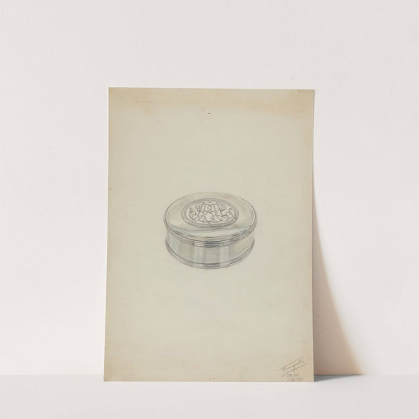 Silver Box by Frank Fumagalli