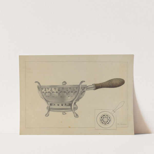 Silver Brazier by Horace Reina