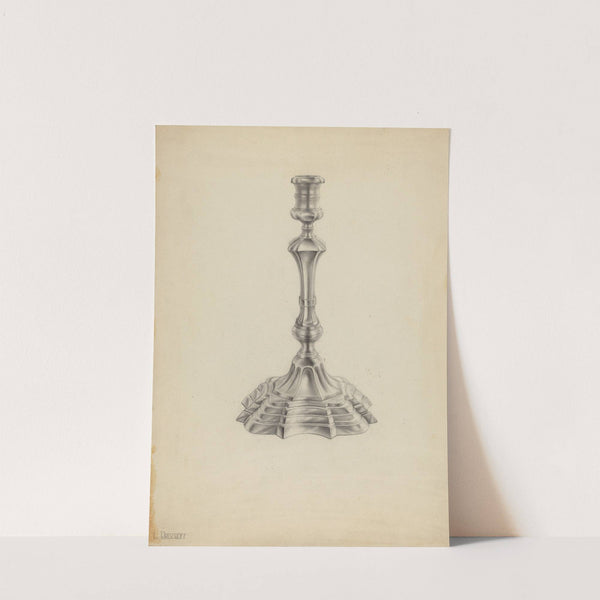 Silver Candlestick by Leo Drozdoff
