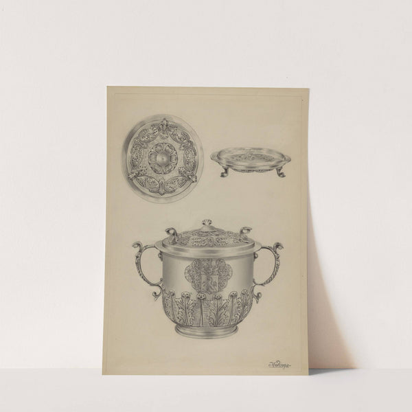 Silver Caudle Cup by Michael Fenga