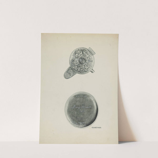 Silver Chocolate Pot by Florence Hastings