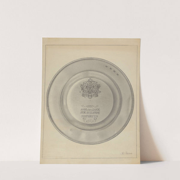 Silver Christening Bowl by Horace Reina