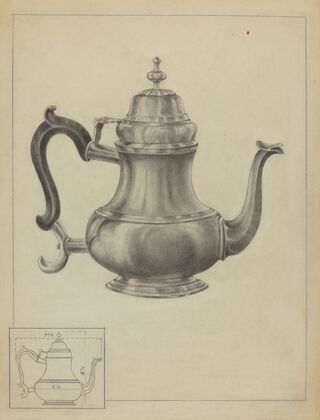 Silver Coffee Pot