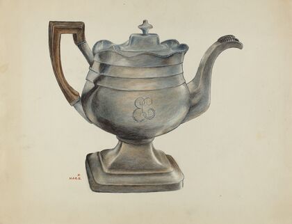 Silver Coffee Pot