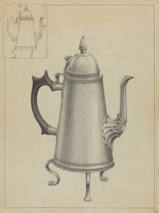 Silver Coffee Pot