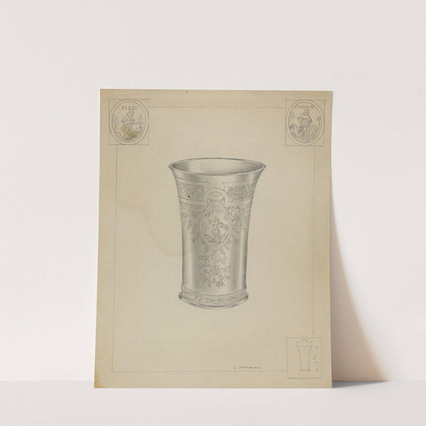 Silver Communion Beakers by Gordon Sanborn