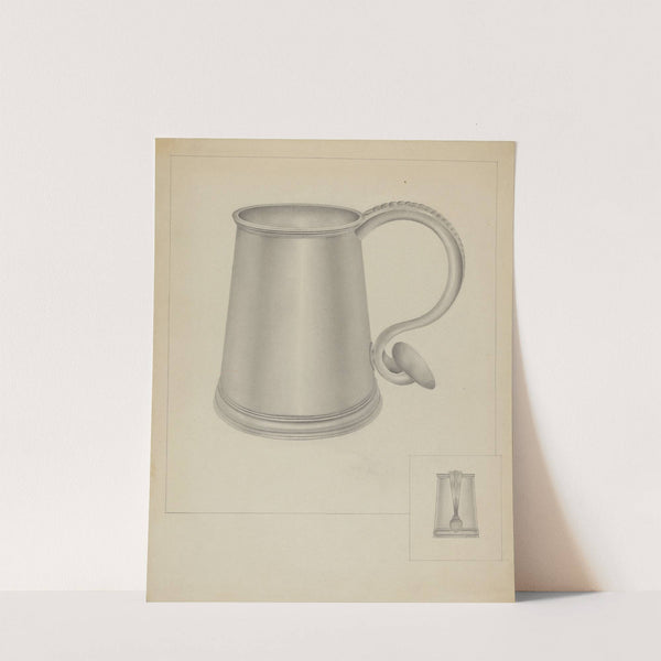 Silver Communion Mug by Isidore Steinberg