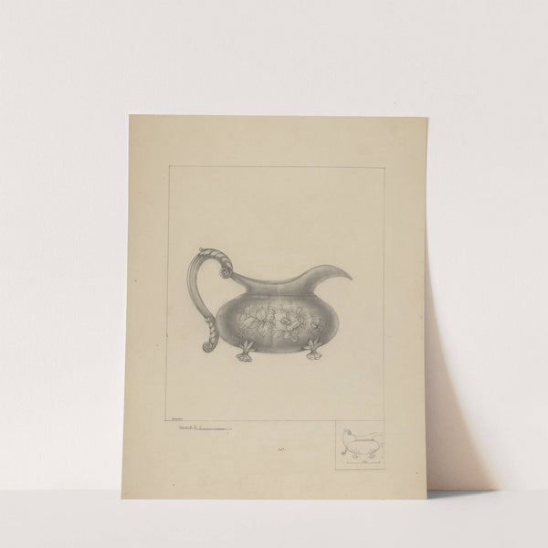 Silver Cream Pitcher by Henry Meyers