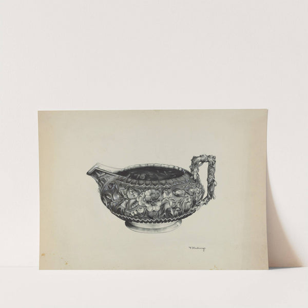 Silver Creamer by Florence Hastings