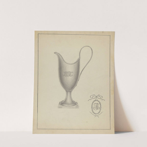 Silver Creamer by Giacinto Capelli