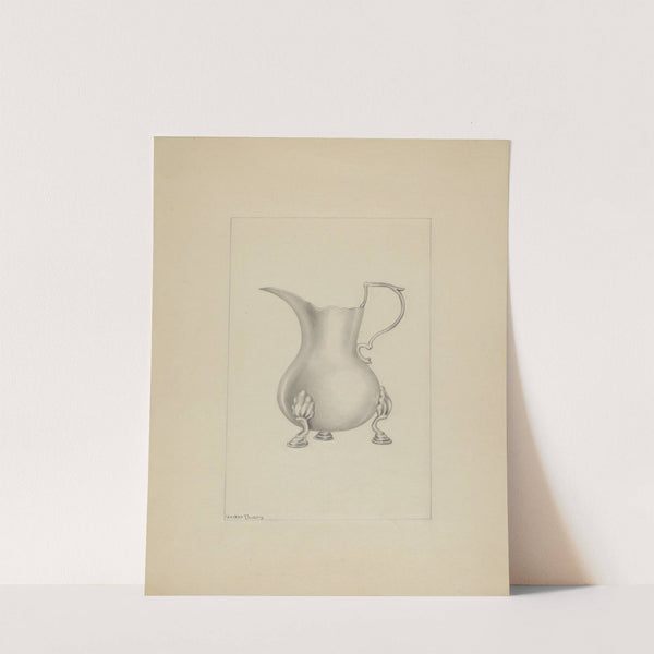 Silver Creamer (c. 1937) by Hester Duany