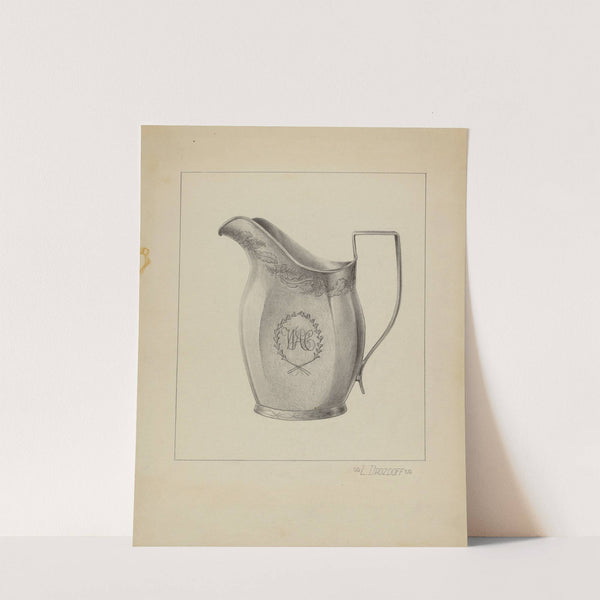 Silver Creamer by Leo Drozdoff