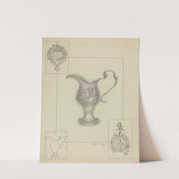 Silver Creamer by Michael Fenga