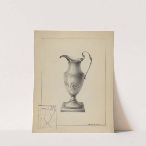 Silver Creamer (1936) by Nicholas Zupa