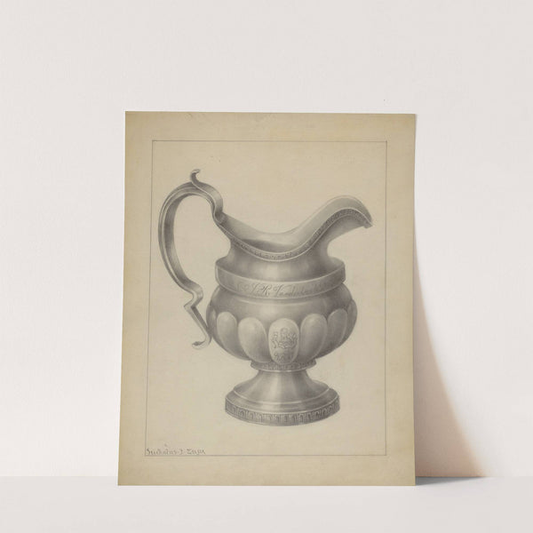 Silver Creamer by Nicholas Zupa