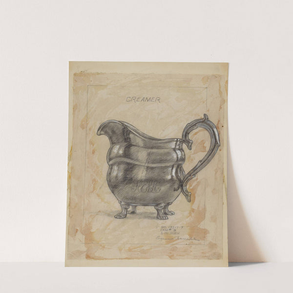 Silver Creamer by Eugene Barrell