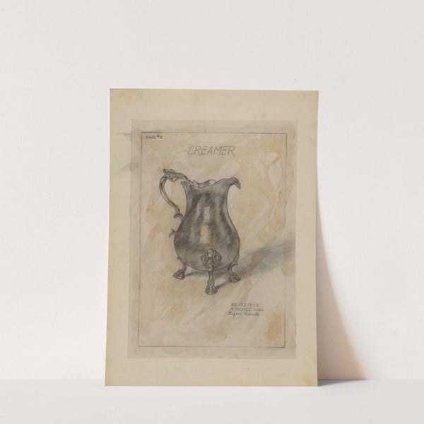 Silver Creamer by Eugene Barrell