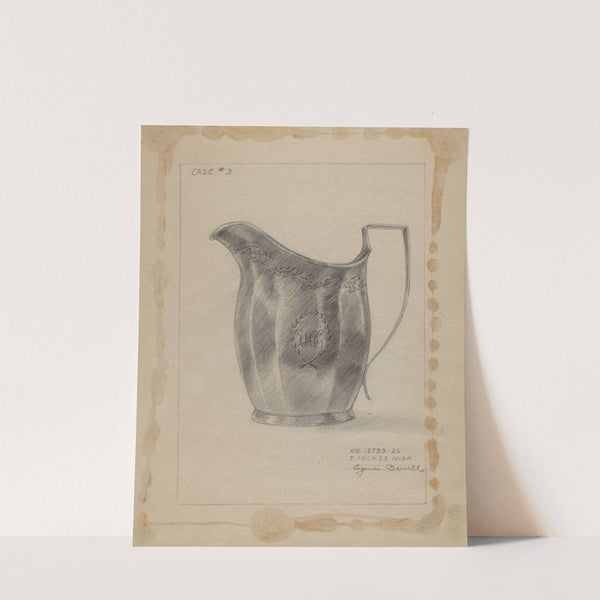 Silver Creamer by Eugene Barrell